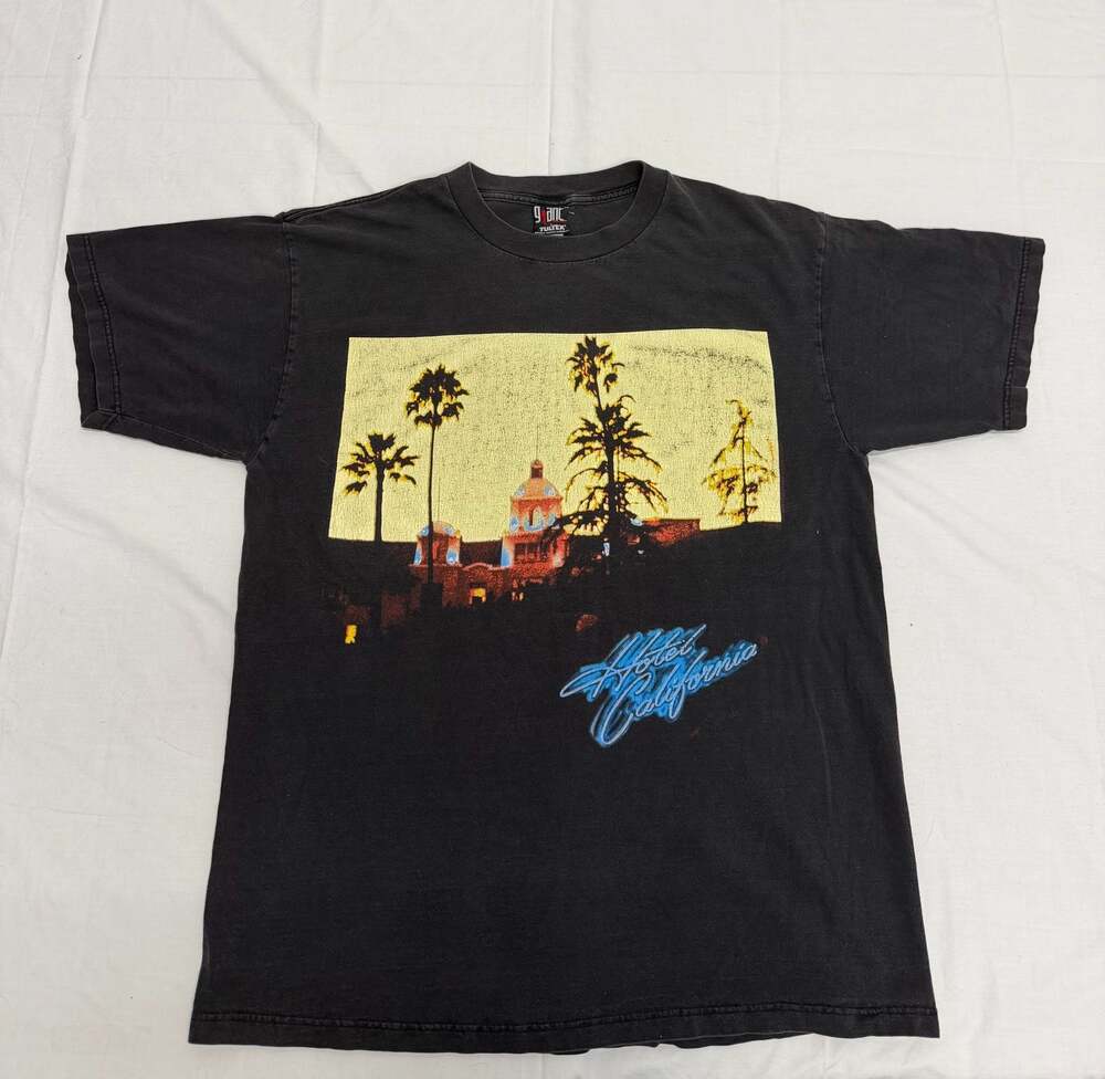 Vintage 1994 Eagles Hell Freezes Over Hotel California T-Shirt XL